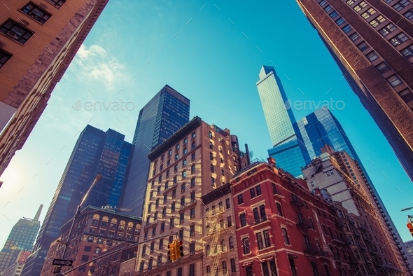 New York City Square - Stock Photo - Images