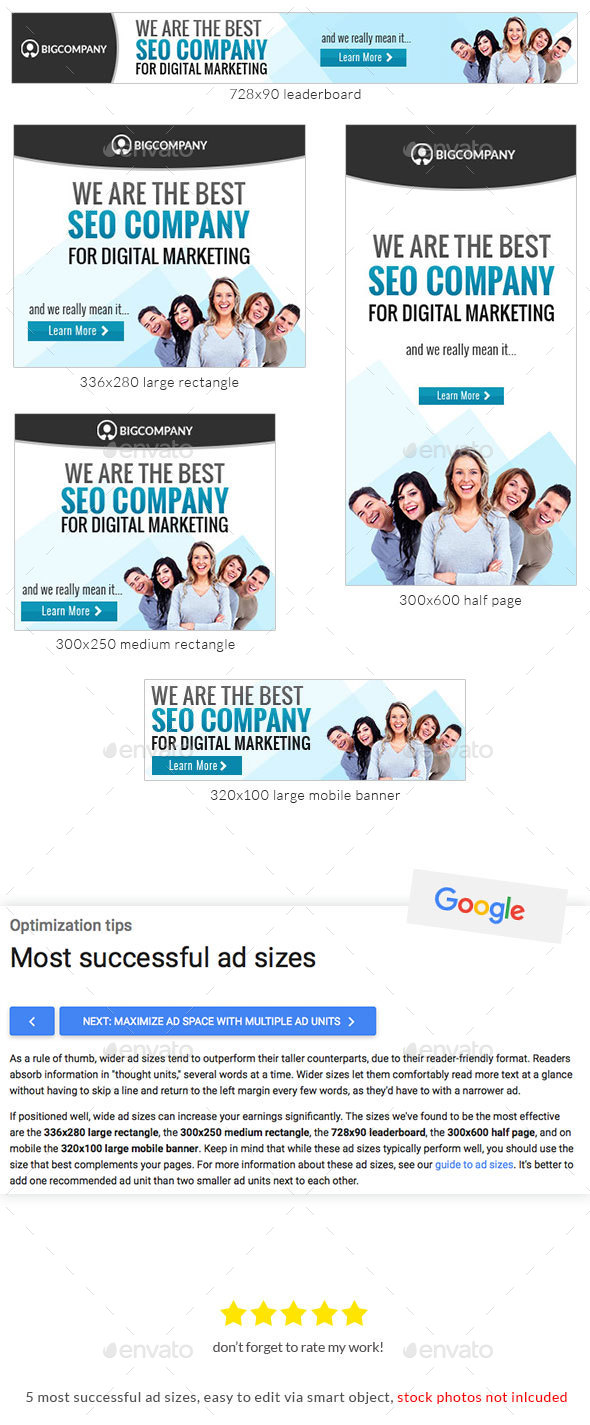 Corporate Web Banner Design Template 70 - Lite - Banners & Ads Web Elements