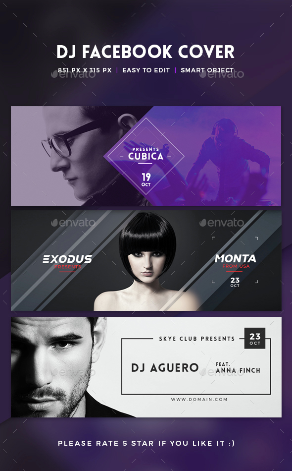 Facebook DJ Cover - Miscellaneous Social Media