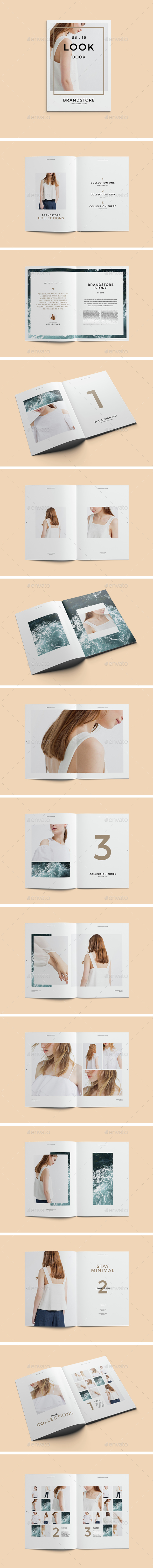 Fashion Lookbook - Magazines Print Templates