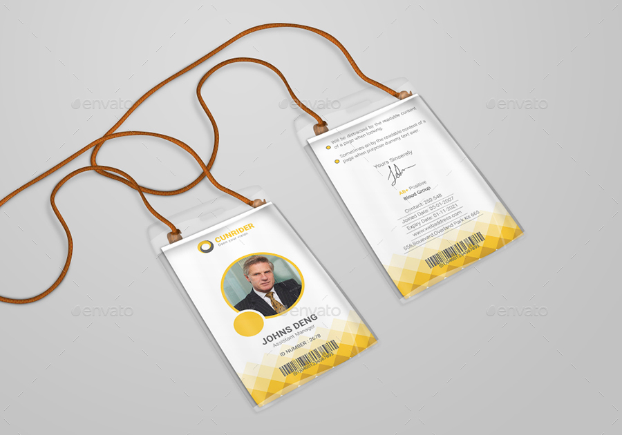 Content Marketing Office ID Card  Volume 2 by dotnpix 