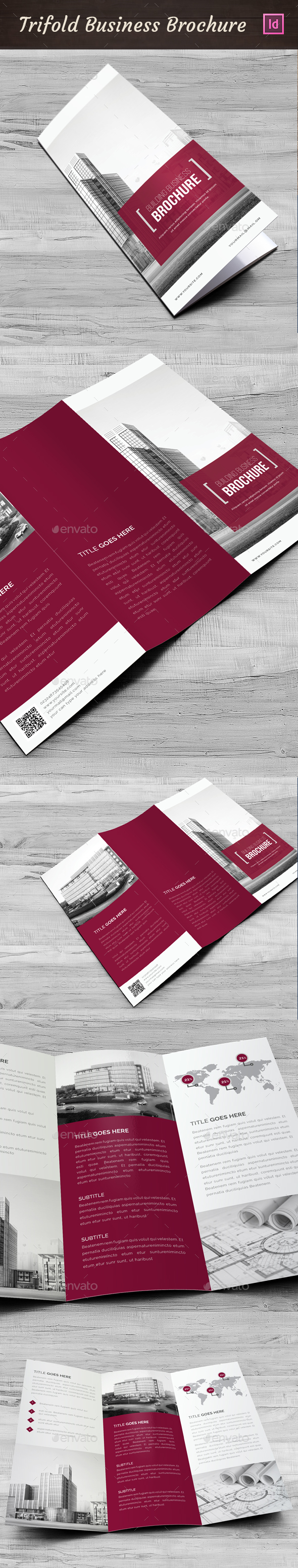 Trifold Business Brochure - Corporate Brochures