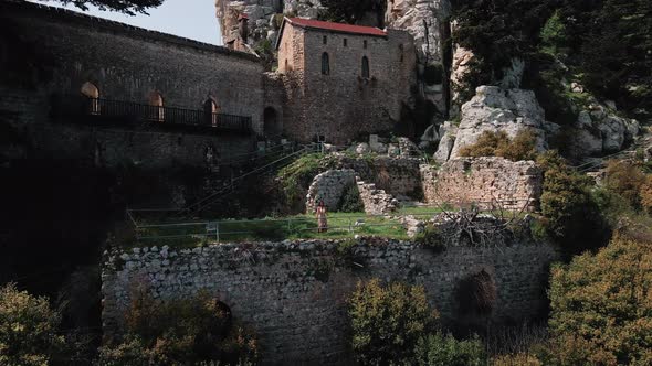 Castle at top of the mountain