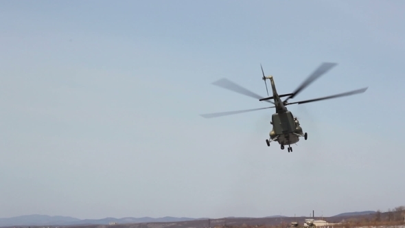 Russian Army Helicopter