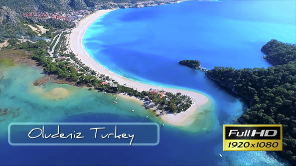 Oludeniz Turkey Aerial View alt