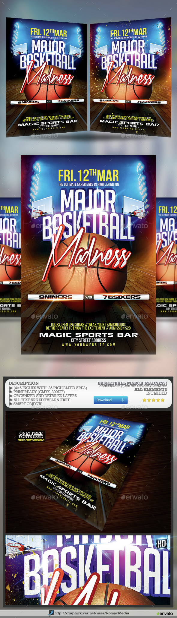 Basketball Madness - Sports Events