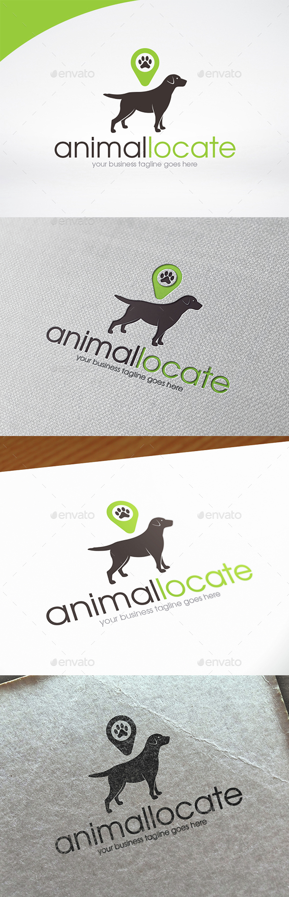 Animal Locator Logo Template - Animals Logo Templates