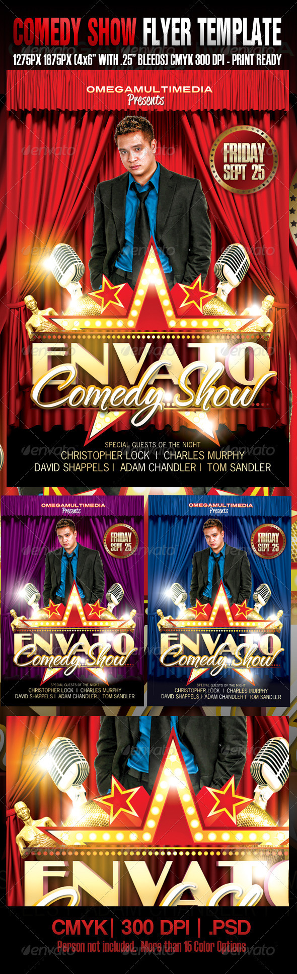 Comedy Show Template - Concerts Events
