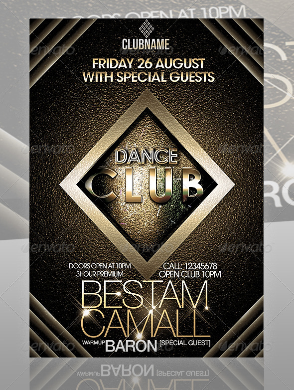 Club Flyer - Clubs & Parties Events