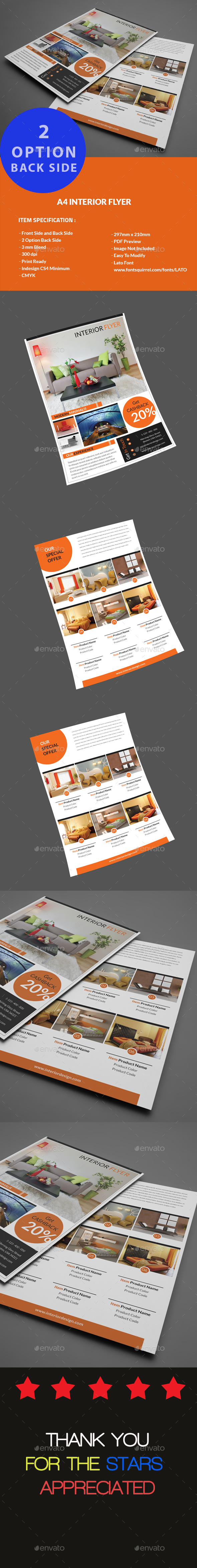 Interior Design Flyer - Flyers Print Templates