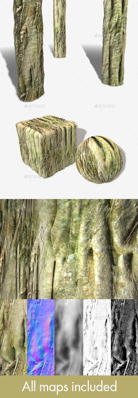 Swamp Tree Roots - 3Docean 15079133
