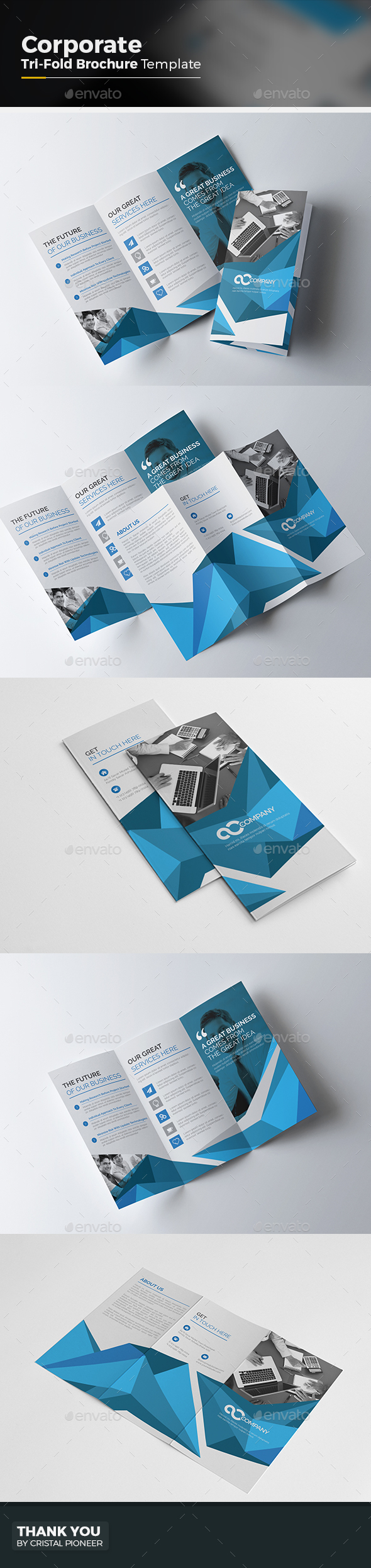 Corporate Tri fold Brochure - Corporate Brochures