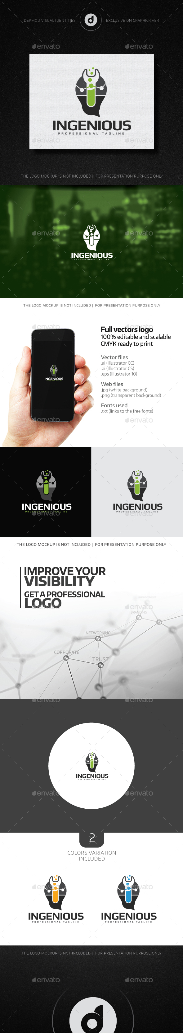 Ingenious Logo - Symbols Logo Templates