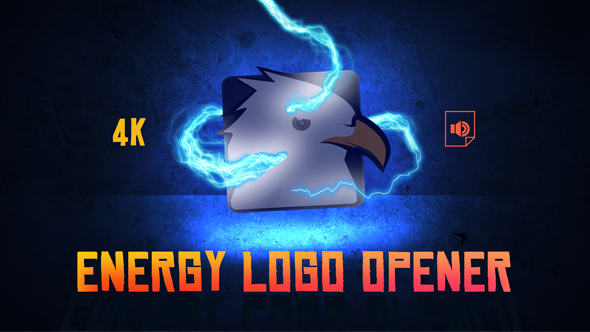 Energy Logo Opener - VideoHive 15083310