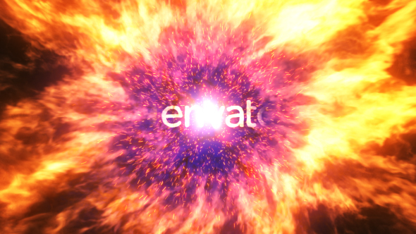 Fire Vortex Logo Reveal Logo Stings template preview