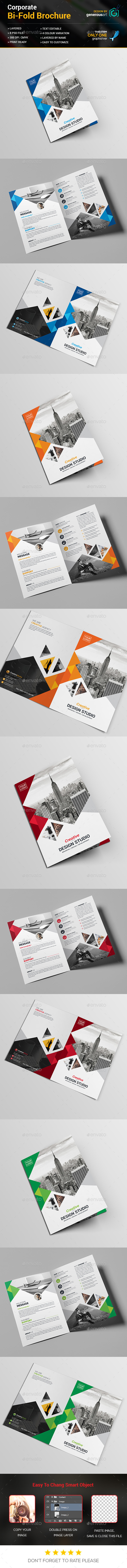 Bi-Fold Business Template - Corporate Brochures