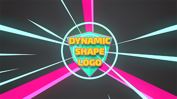 Dynamic Shape Logo Reveal