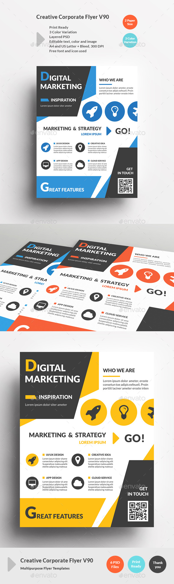 Creative Corporate Flyer V90 - Corporate Flyers