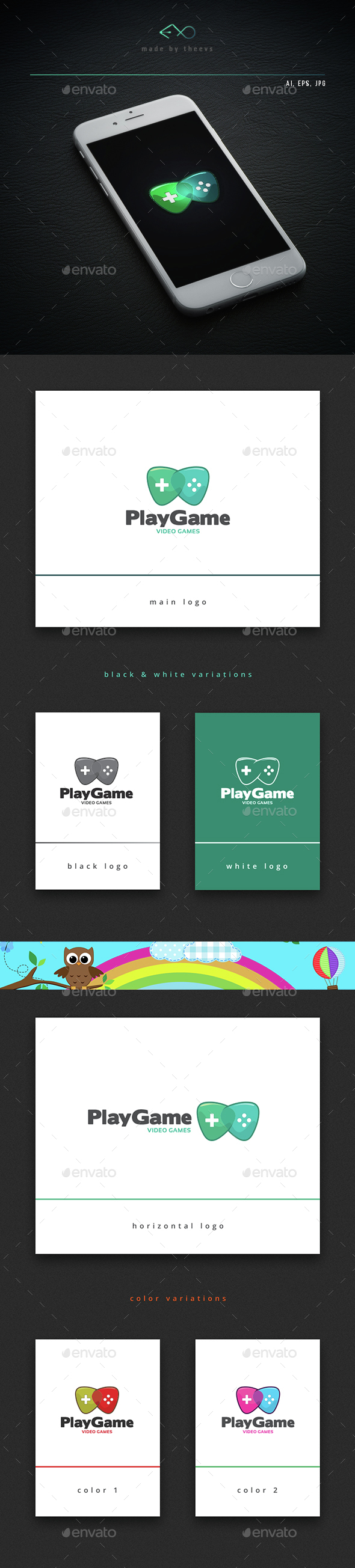 Playgame - Vector Abstract