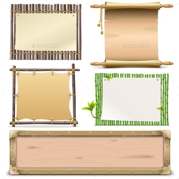 Boards Set - Travel Conceptual