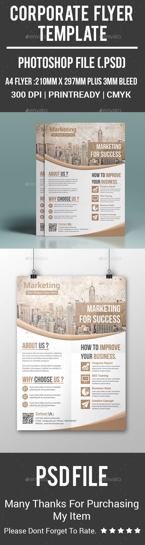 Corporate Flyer Template - Corporate Flyers