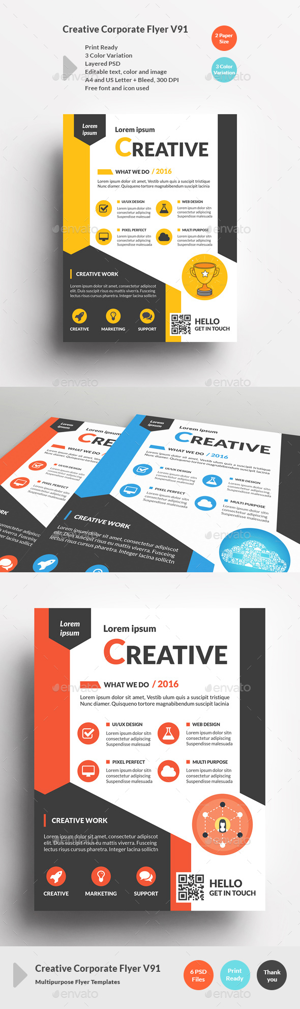 Creative Corporate Flyer V91 - Corporate Flyers