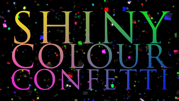 Shiny Colour Confetti