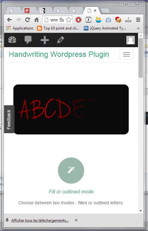 Responsive SVG Handwritting Text Animation - WordPress Plugin by  Antoine_Rousseau