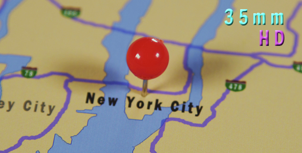 Map of New York City by nyc_media_group | VideoHive