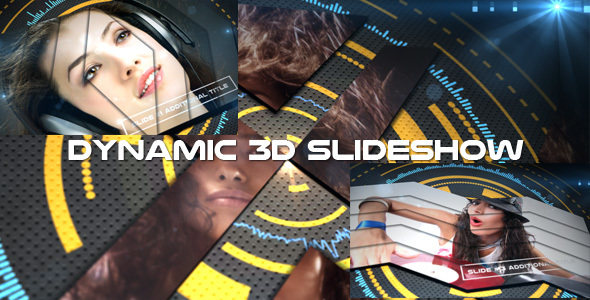 Dynamic 3D Slideshow