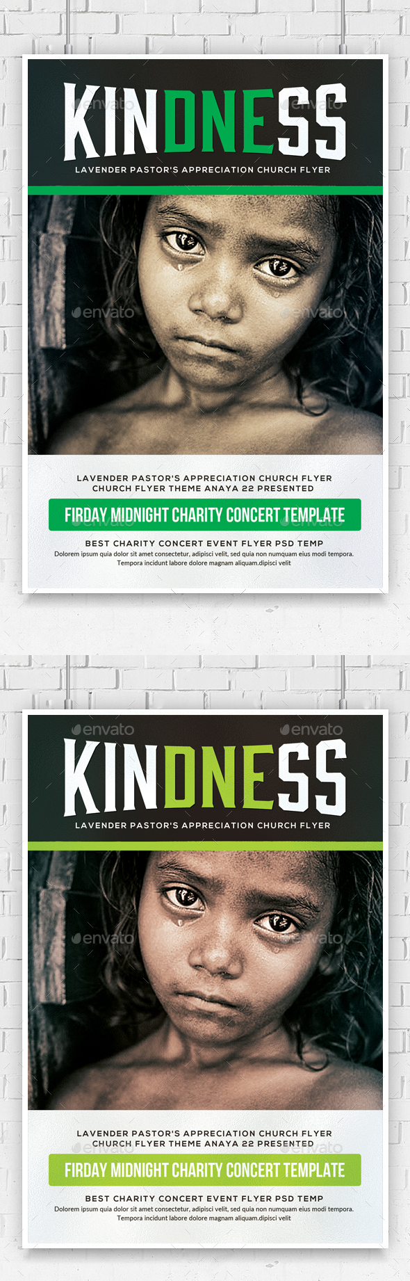Help Charity Flyer Template - Church Flyers