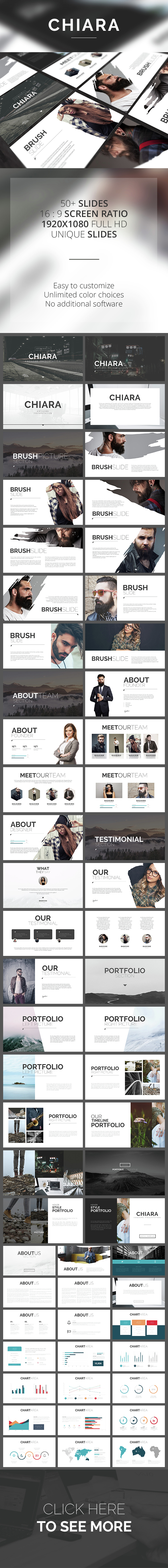 Chiara PowerPoint Template - PowerPoint Templates Presentation Templates