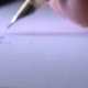 Writing a Letter On Paper - VideoHive Item for Sale