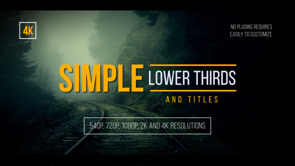 Lower Thirds - VideoHive 15105645