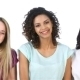 Girls Show Various Gestures And Laughing - VideoHive Item for Sale