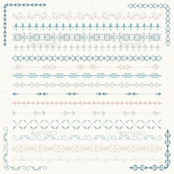 Seamless Borders - Borders Decorative
