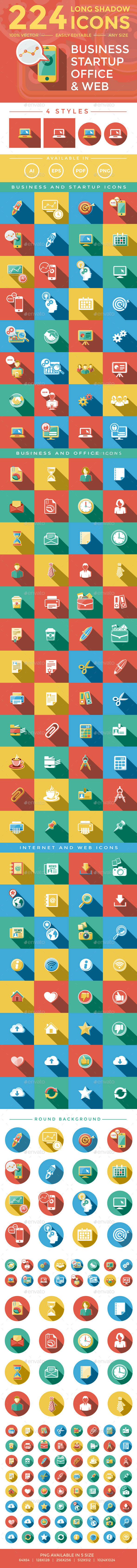Business & Startup Icons - Business Icons