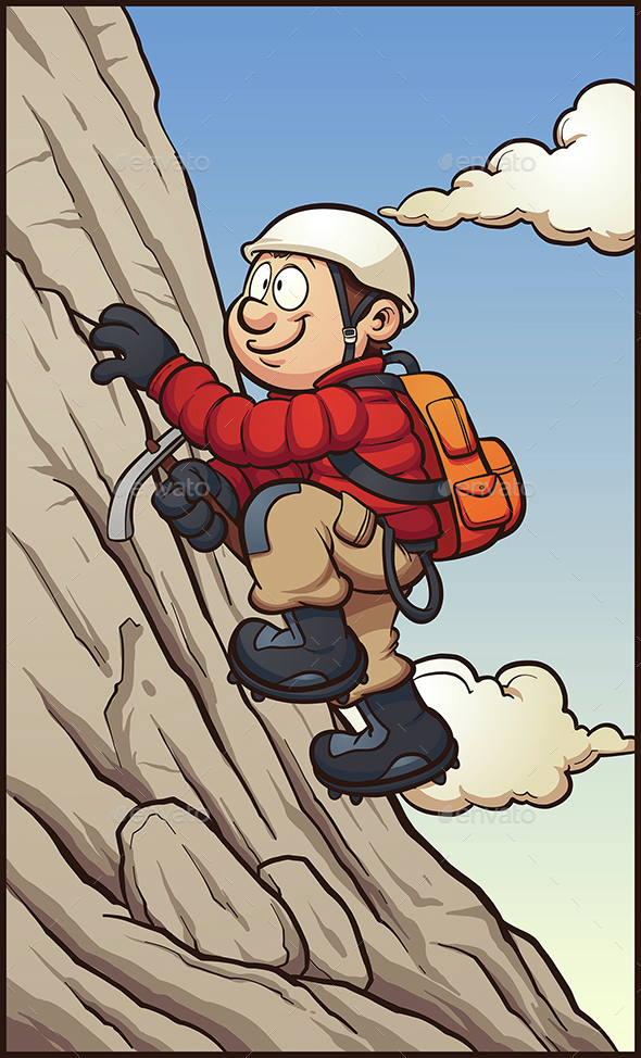 Rock Climber - Sports/Activity Conceptual