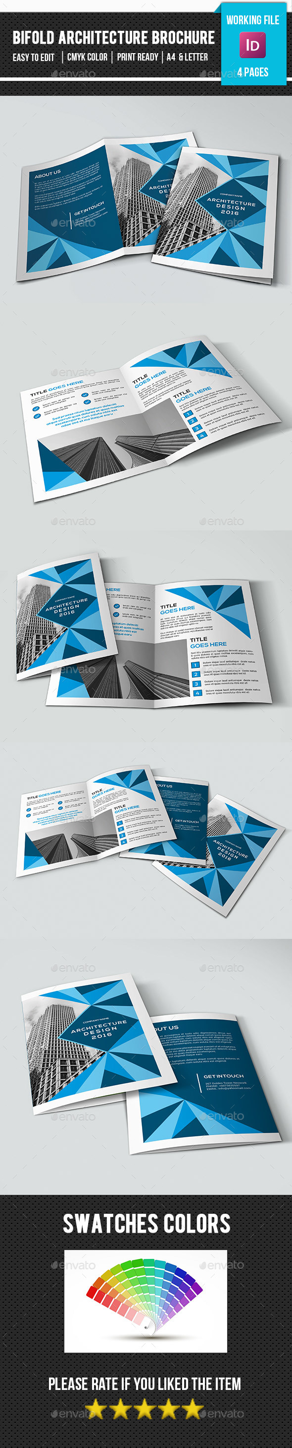 Business Bifold Brochure-V366 - Corporate Brochures