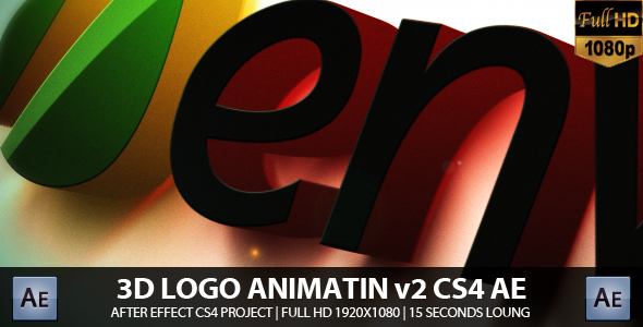 3D Logo Animation v2