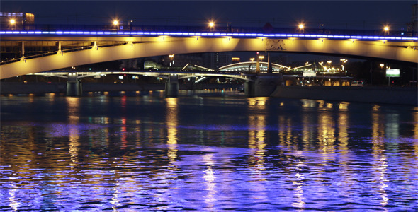 Moscow, Night River