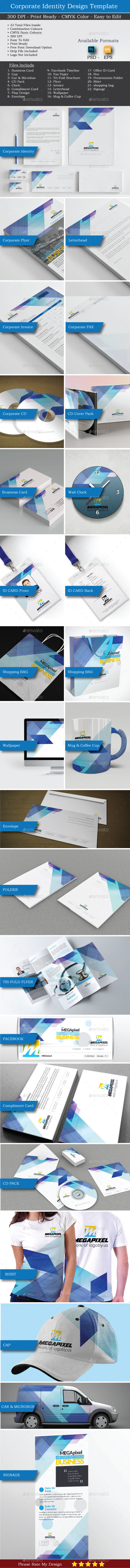 Corporate Identity Set-1 - Stationery Print Templates