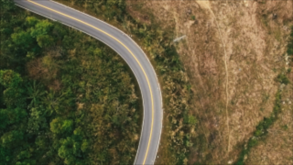 Aerial View of Road on the Mountain 10 alt
