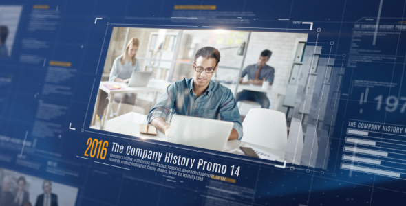 The Company History - VideoHive 15133335