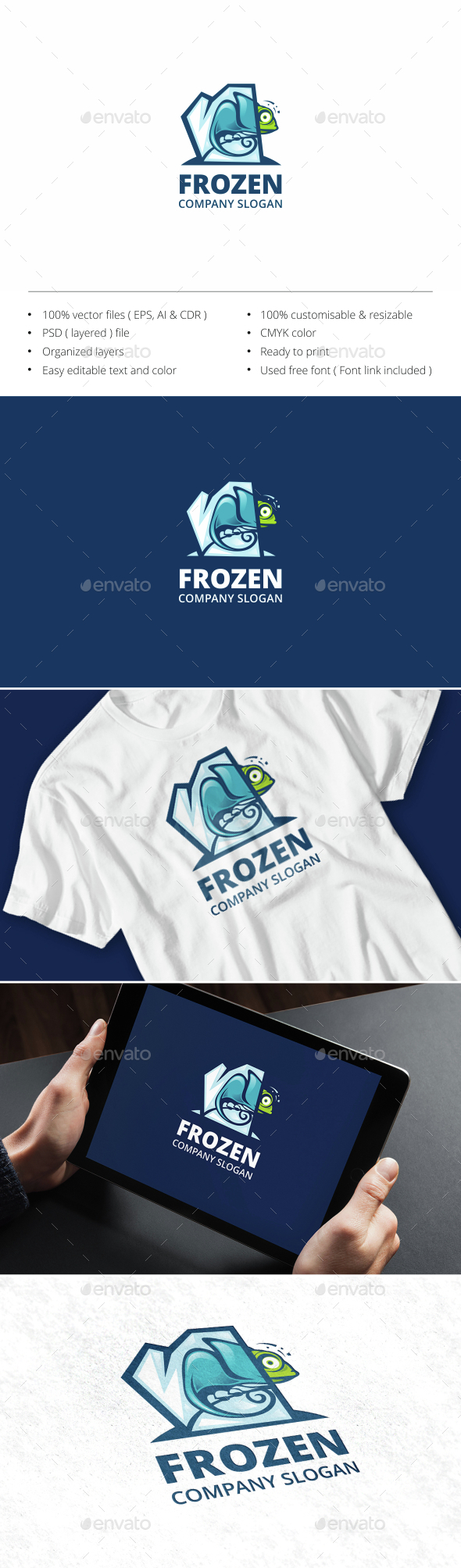 Chameleon - Animals Logo Templates