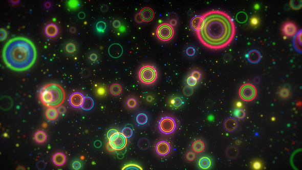 Colorful Circle Dancing Background alt
