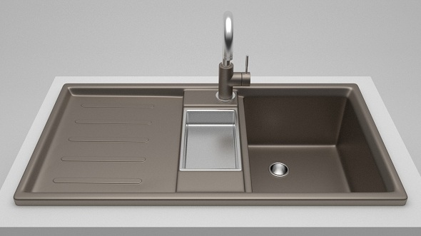 Kitchen sink with - 3Docean 15137211
