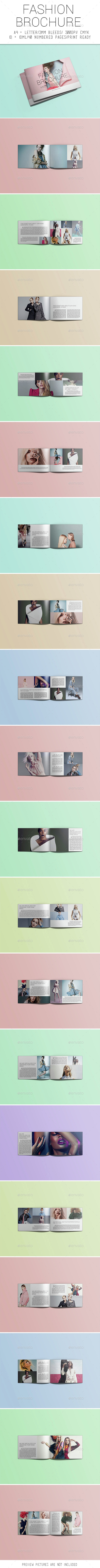 Fashion Brochure - Magazines Print Templates