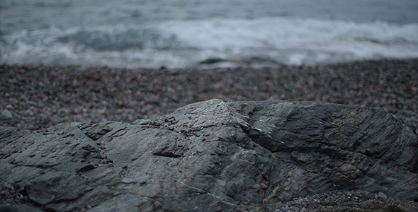 Rocks in front of the Sea