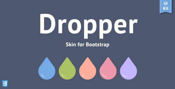 Dropper - Bootstrap - CodeCanyon 4468902